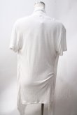 画像2: CIVARIZE / Unite ドレープカットソー 44 ホワイト Y-25-06-22-022-GO-TO-SZ-ZT187 (2)