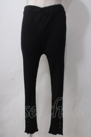 画像: axes femme / リブレギンス M クロ Y-25-06-24-040-AX-PA-SZ-ZT0621Y