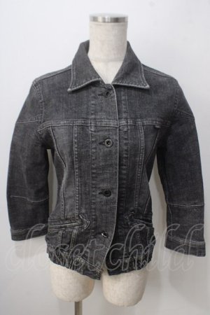 画像: HYSTERIC GLAMOUR / デニムジャケット F 黒 Y-25-06-24-054-PU-JA-SZ-ZT0621Y
