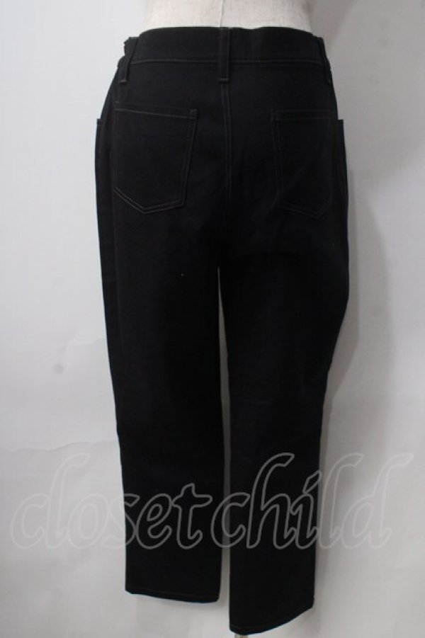 画像2: ark / ZIPパンツ  黒 Y-25-06-24-057-PU-PA-SZ-ZT414 (2)