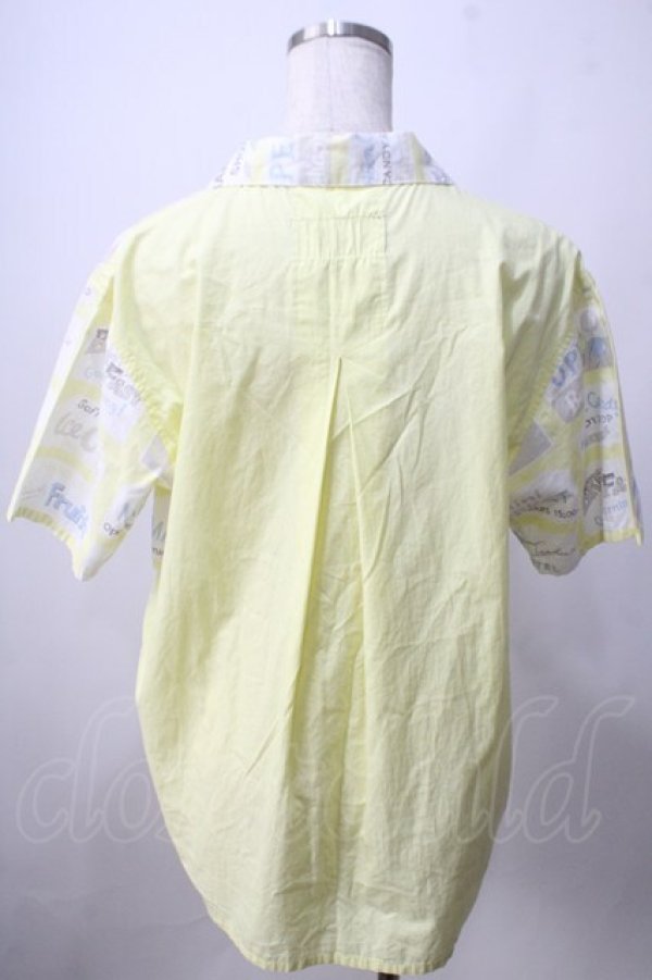 画像2: MILKBOY / MILKBOY TOWN シャツ  イエロー Y-25-06-24-065-MB-BL-SZ-ZT333 (2)