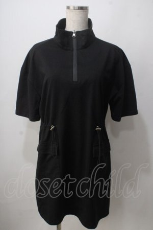 画像: NieR Clothing / 羽根プリントハイネックロングカットソー F 黒 Y-25-06-24-066-PU-TO-SZ-ZY