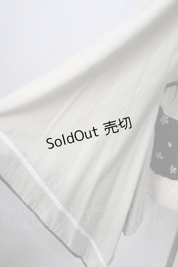 画像3: gouk 雅 / フロントレース着物袖トップス  ベージュ Y-25-06-24-070-GO-TO-SZ-ZT333 (3)