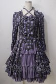 画像1: ATELIER PIERROT / Rosy Bouquet Dress  パープル Y-25-06-24-076-EL-OP-SZ-ZS (1)