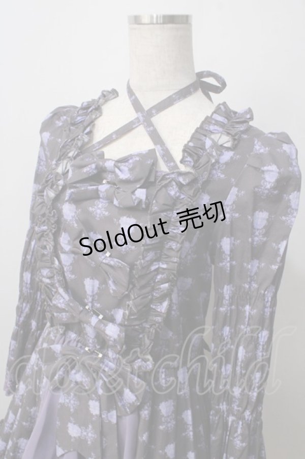 画像3: ATELIER PIERROT / Rosy Bouquet Dress  パープル Y-25-06-24-076-EL-OP-SZ-ZS (3)