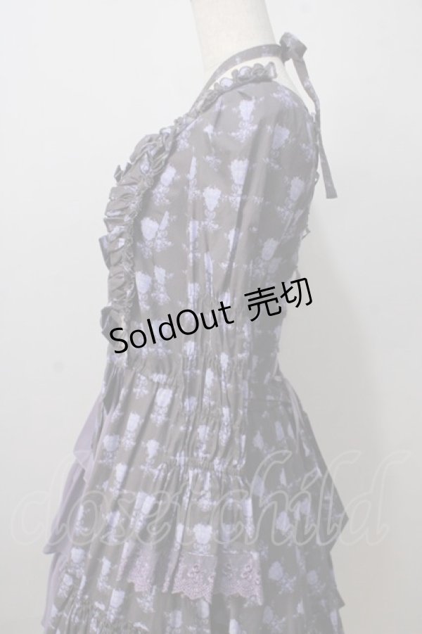 画像4: ATELIER PIERROT / Rosy Bouquet Dress  パープル Y-25-06-24-076-EL-OP-SZ-ZS (4)