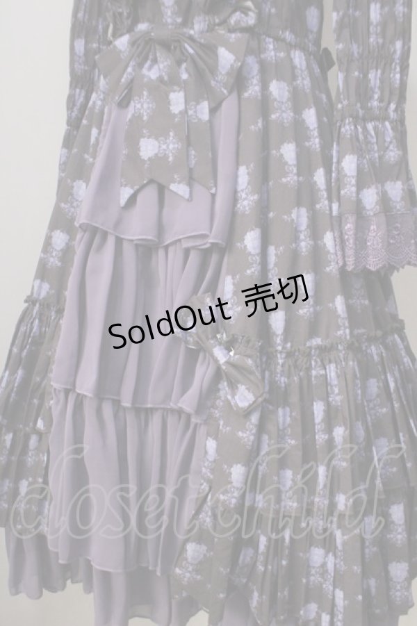 画像5: ATELIER PIERROT / Rosy Bouquet Dress  パープル Y-25-06-24-076-EL-OP-SZ-ZS (5)