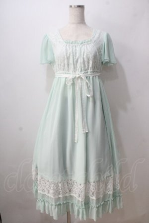 画像: ATELIER PIERROT / シルフィードベビードールワンピース  ミント Y-25-06-24-087-EL-OP-SZ-ZY
