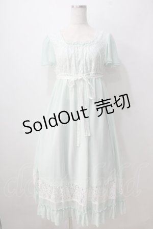 画像: ATELIER PIERROT / シルフィードベビードールワンピース  ミント Y-25-06-24-087-EL-OP-SZ-ZY