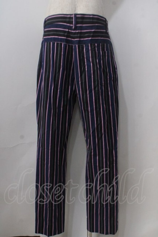 画像2: ALICE and the PIRATES / ヘラルディックレジメンタルパンツ MEN'S 紺 Y-25-06-24-091-PA-PA-SZ-ZY (2)