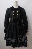画像1: Angelic Pretty /Modern Studentワンピース  紺 Y-25-06-24-099-AP-OP-SZ-ZY (1)
