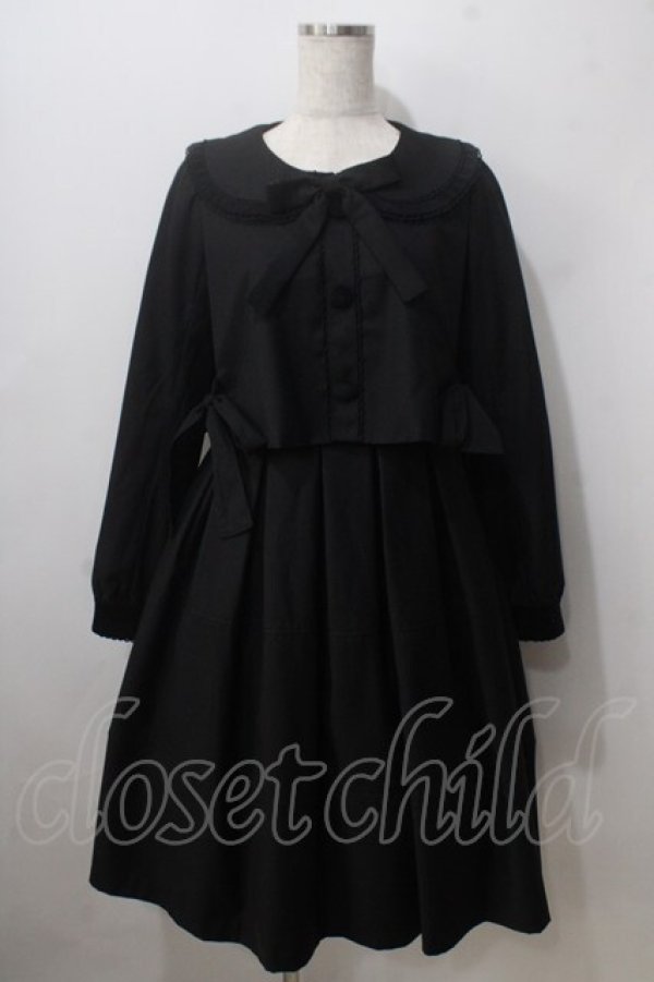 画像1: Angelic Pretty / 図書館ワンピース  黒 Y-25-06-24-100-AP-OP-SZ-ZY (1)