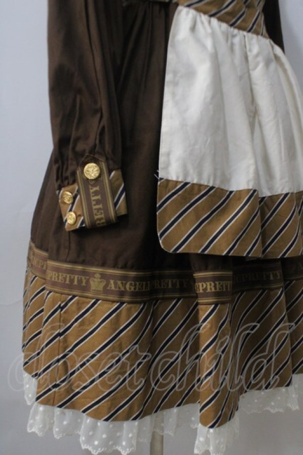 Angelic Pretty /Sweetカプチーノワンピース - ブラウン Y-25-06