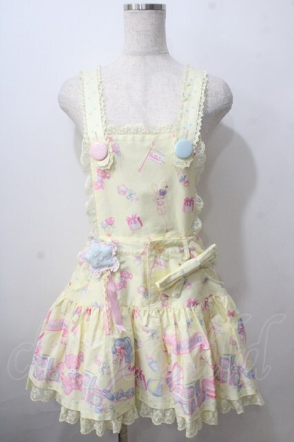 Angelic Pretty Dreamyベビールームサロペット MTO] Dreamy Baby Room Salopette (2022) by Angelic Pretty