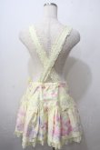 画像2: Angelic Pretty / Dreamyベビールームサロペット  イエロー Y-25-06-24-107-AP-OP-SZ-ZS (2)