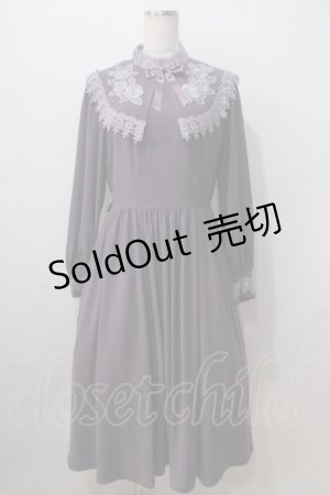 画像: Innocent World / コーデリアローズワンピース L ダスティグレープ Y-25-06-24-118-IW-OP-AS-ZY