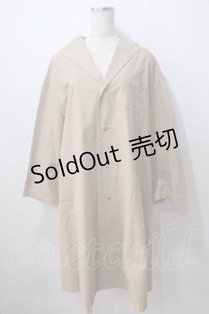 画像: Jane Marple Dans Le Salon / ヴィンテージ生地のペザントコート M ベージュ Y-25-06-24-119-JM-CO-SZ-ZTC039