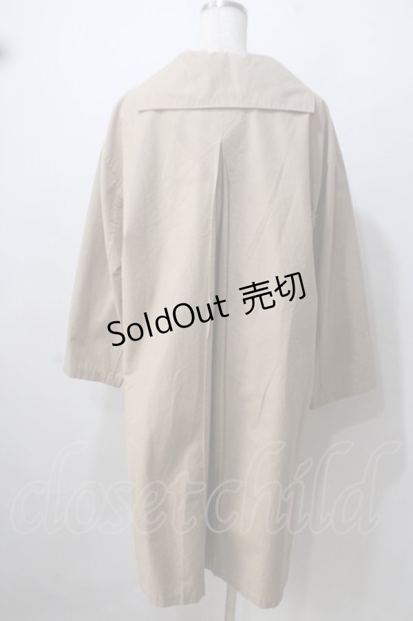 画像2: Jane Marple Dans Le Salon / ヴィンテージ生地のペザントコート M ベージュ Y-25-06-24-119-JM-CO-SZ-ZTC039 (2)