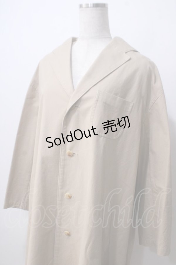 画像3: Jane Marple Dans Le Salon / ヴィンテージ生地のペザントコート M ベージュ Y-25-06-24-119-JM-CO-SZ-ZTC039 (3)