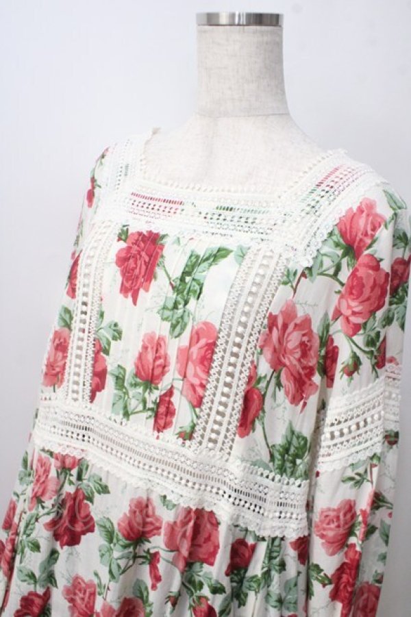 画像3: Jane Marple /Climbing roseエンパイアドレス  赤 Y-25-06-24-011-JM-OP-AS-ZT457 (3)