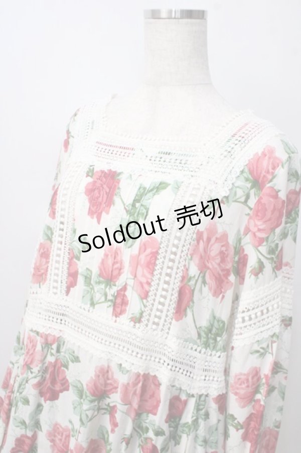 画像3: Jane Marple /Climbing roseエンパイアドレス  赤 Y-25-06-24-011-JM-OP-AS-ZT457 (3)