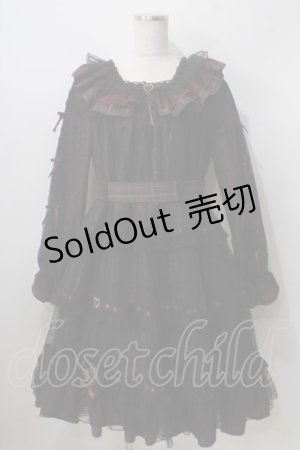 画像: Hoshibako Works / Sanrio characters x HoshibakoWorksコラボレーションワンピース  ブラック Y-25-06-24-024-LO-OP-SZ-ZY