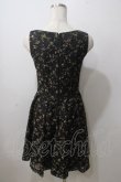 画像2: MILK / Ribbon lap dress  ブラックフラワーレース Y-25-06-26-054-ML-OP-SZ-ZY (2)
