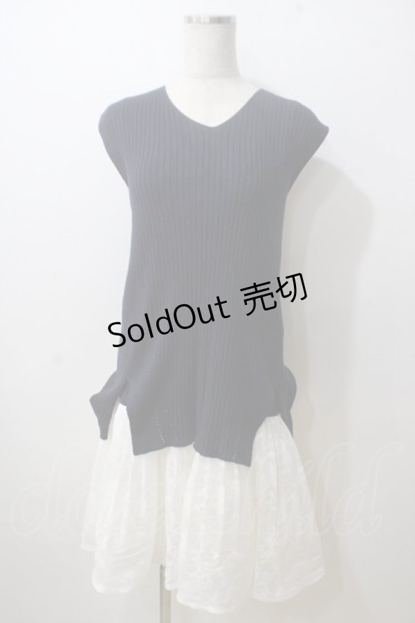 画像1: LIZ LISA / オパール花柄ワンピース 0 紺 Y-25-06-26-061-LO-OP-SZ-ZT128 (1)