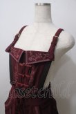 画像3: Ozz oneste / 鳳凰刺繍チャイナサロペット  ワイン Y-25-06-26-063-OO-PA-SZ-ZY (3)