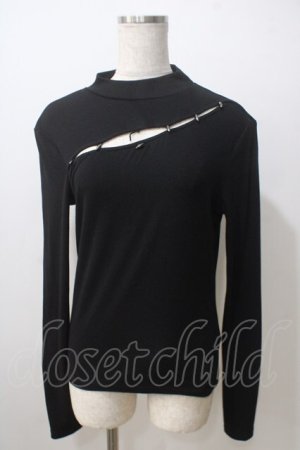 画像: PUNK RAVE / Black Scar Top XS-S ブラック Y-25-06-26-087-PU-TO-SZ-ZY