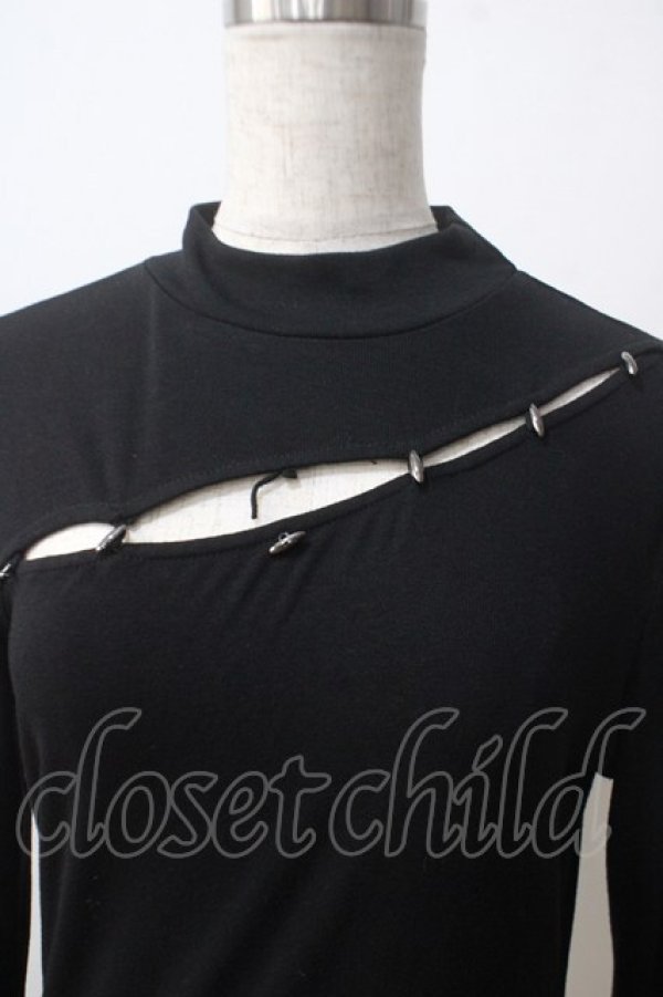 画像3: PUNK RAVE / Black Scar Top XS-S ブラック Y-25-06-26-087-PU-TO-SZ-ZY (3)
