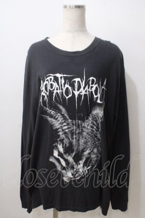 画像: CIVARIZE / ヴィンテージ加工アニマルプリントロンT F ブラック Y-25-06-26-088-GO-TO-SZ-ZY