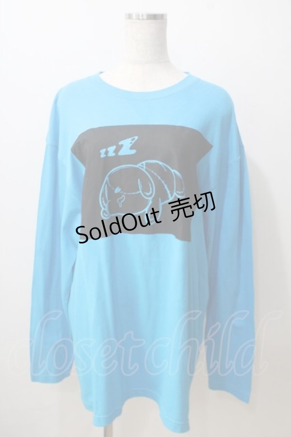 画像1: NieR Clothing / ONEくんプリントロンT XL 青 Y-25-06-26-093-PU-TO-SZ-ZY (1)