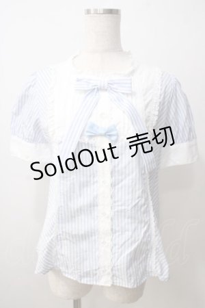 画像: Angelic Pretty / Pure Dollブラウス  サックス Y-25-06-26-012-AP-BL-SZ-ZY