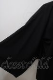 画像3: ililil / 【呑尾蛇蓮華】着物風羽織り F ブラック Y-25-06-26-099-PU-JA-SZ-ZY (3)