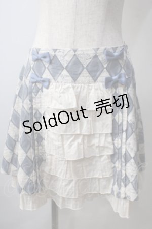 画像: PEACE NOW / プリントスカート M ブルー Y-25-06-26-132-PU-SK-AS-ZY