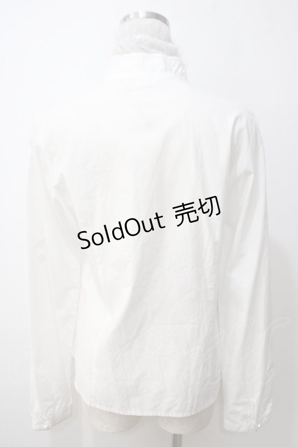 画像2: Jane Marple /ラメチュールブラウス  白 Y-25-06-26-018-JM-BL-SZ-ZT076 (2)