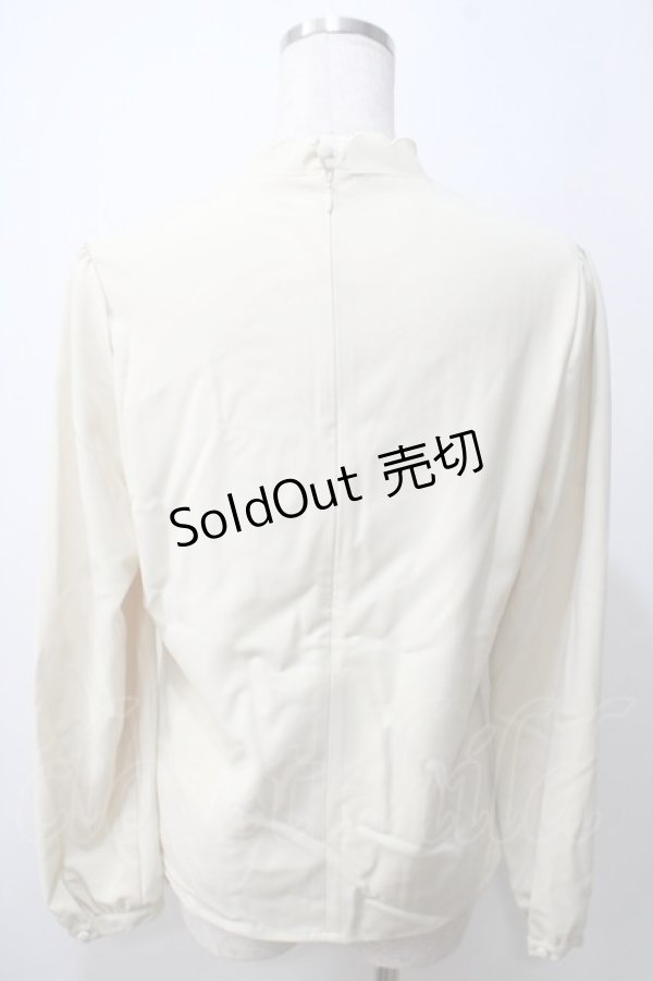 画像2: Fi.n.t / お花刺繍ヨークプルブラウス F アイボリー Y-25-06-26-019-CA-BL-SZ-ZT075 (2)