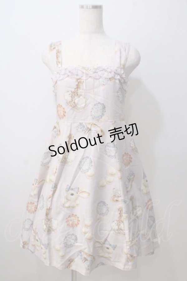 画像1: Leur Getter / Rabbit Pearlキャミワンピース M ラベンダー Y-25-06-26-043-LU-OP-SZ-ZY (1)