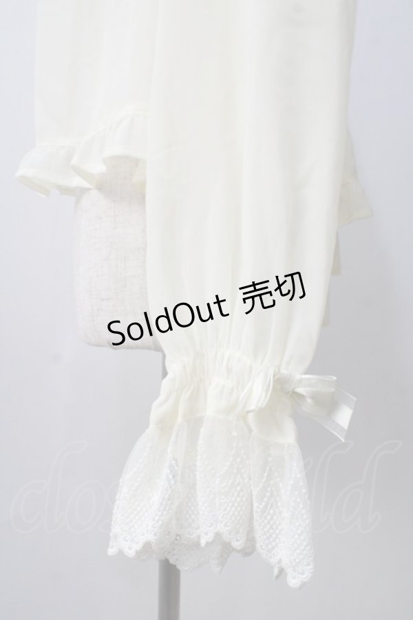 画像4: BABY,THE STARS SHINE BRIGHT / シフォンベビードールブラウス  生成 Y-25-06-28-068-BA-BL-SZ-ZY (4)