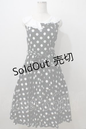 画像: Physical Drop / 衿付きサーキュラードレスセット  黒 Y-25-06-28-119-LO-OP-SZ-ZY