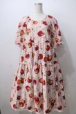 画像1: PINK HOUSE / PINK HOUSE×HELLO KITTY Patterned One-piece F ピンク Y-25-06-28-128-LO-OP-SZ-ZY (1)