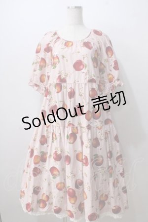 画像: PINK HOUSE / PINK HOUSE×HELLO KITTY Patterned One-piece F ピンク Y-25-06-28-128-LO-OP-SZ-ZY