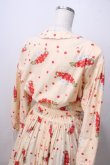画像5: PINK HOUSE / チェリー皿ワンピース F クリーム Y-25-06-28-130-LO-OP-SZ-ZY (5)