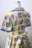 画像5: Angelic Pretty / Sunny Smile Laundryワンピース  イエロー Y-25-06-28-132-AP-OP-SZ-ZS (5)