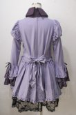 画像2: MARBLE / ブラウス＆スカートセットアップ風全身コーディネートワンピース  パープル Y-25-06-28-133-GO-OP-AS-ZY (2)