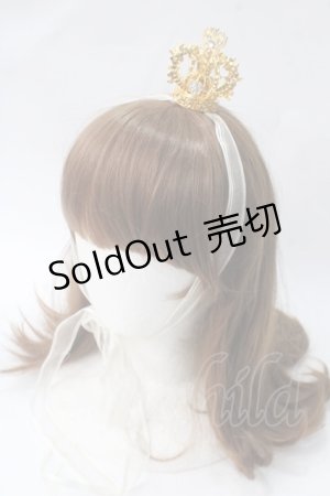 画像: BABY,THE STARS SHINE BRIGHT / 蝶々王冠ヘッドドレス  ゴールド Y-25-06-28-026-BA-AC-SZ-ZY