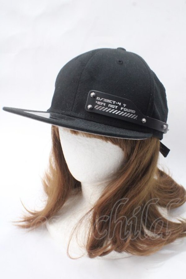 画像1: D/3 / キャップ  黒 Y-25-06-28-034-PU-AC-AS-ZT-K025 (1)