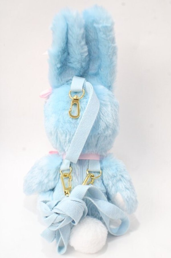 画像2: Angelic Pretty / Dreamyリリカルバニーぬいぐるみポーチ  サックス Y-25-06-28-038-AP-BG-SZ-ZY (2)