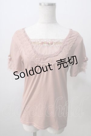 画像: axes femme / プチバラ使いインナー  ピンク Y-25-07-01-038-AX-TO-SZ-ZY